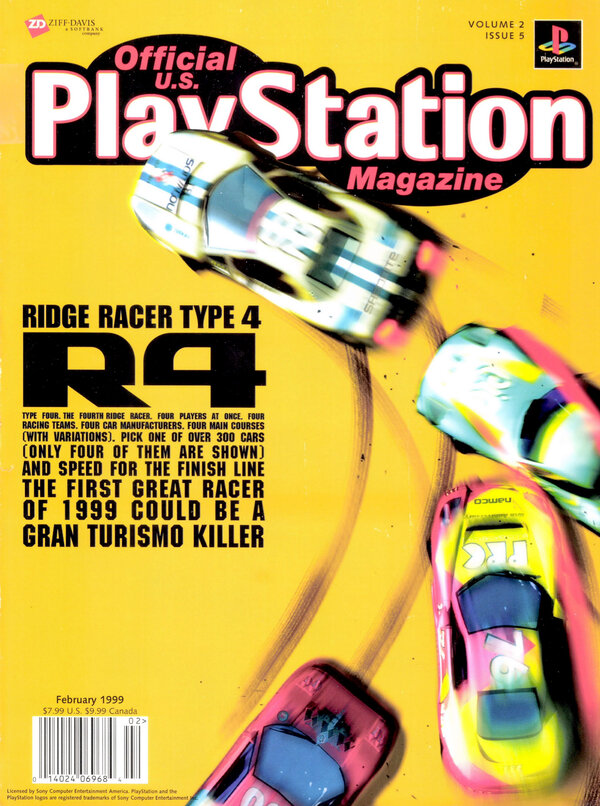 Official U.S. PlayStation Magazine Issue 017 (February 1999) cover